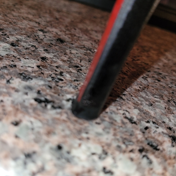 Christian Louboutin Simple Leather Black Pump 37.5--RE-FINISHED/Clear Protector - Picture 8 of 13